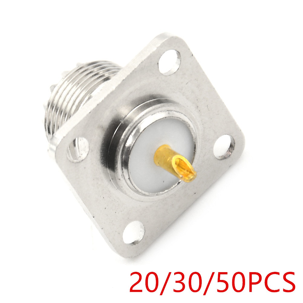 20/239 pcs  SO- 簢  ִ   Ŀ,  UHF г SO239 Ʈ ִ  RF Ŀ